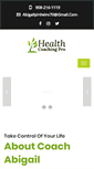 Mobile Screenshot of healthcoachingpro.com